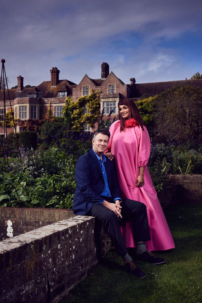 Danielle De Niese photographed at Glydnebourne by Alun Callender for Harpers Bazaar