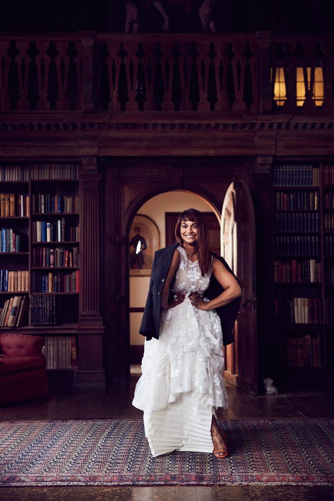 Danielle De Niese photographed at Glydnebourne by Alun Callender for Harpers Bazaar